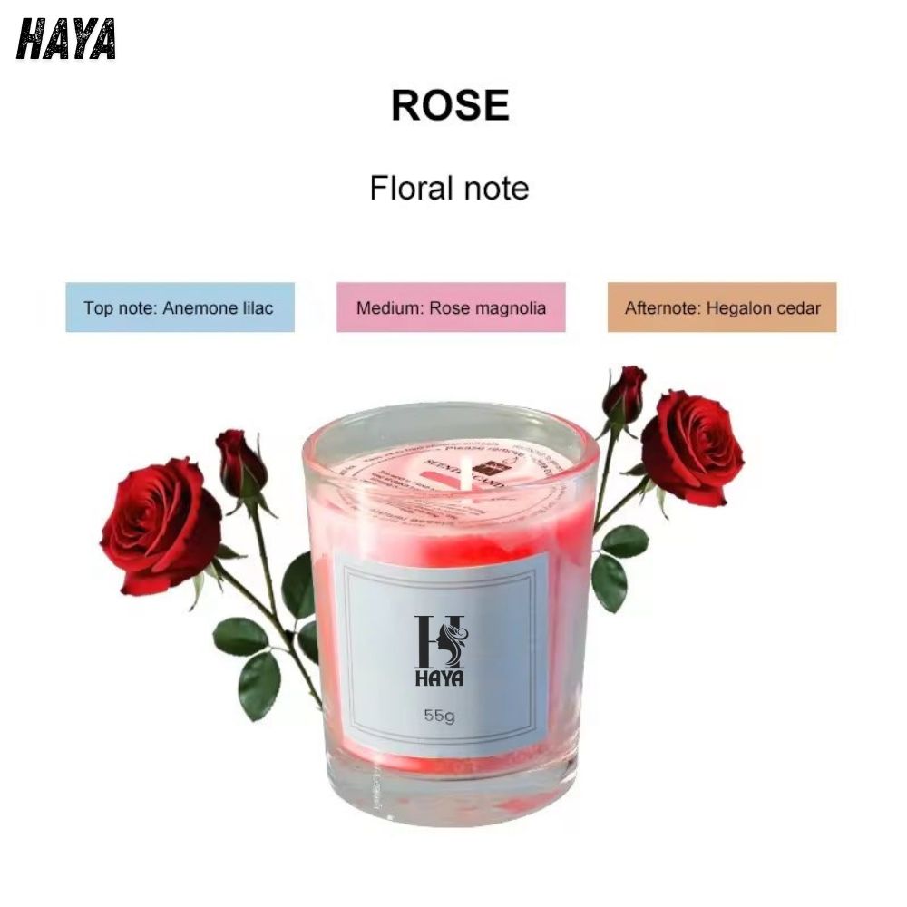 HAYA Handmade Soy Wax Aromatherapy Candle – Premium Gift - Image 5