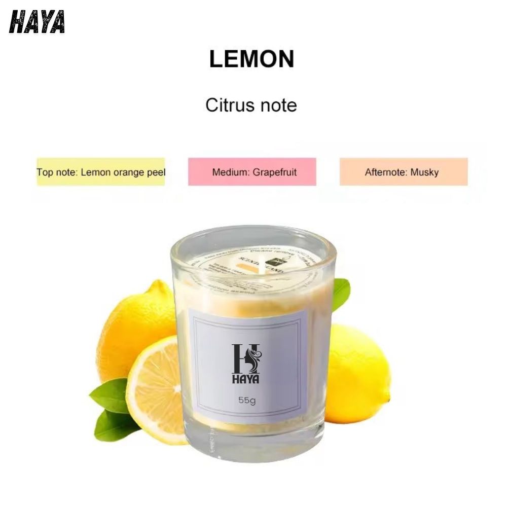 HAYA Handmade Soy Wax Aromatherapy Candle – Premium Gift - Image 4