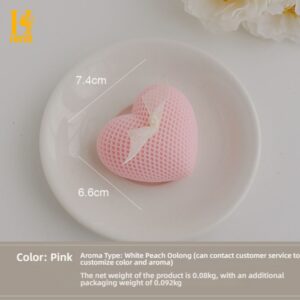 Heart-shaped Scented Candles Valentine's Day Gifts Wedding Decoration Red love Candles